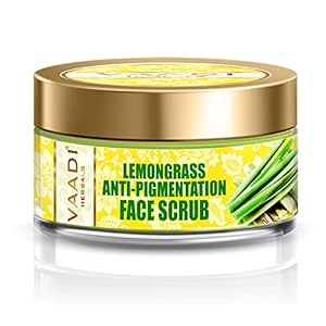 Vaadi Herbals Lemongrass Anti Pigmentation Face Scrub - 50 gms