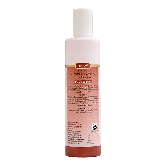 Sunny Almond Shampoo With Aloevera - 150 ml