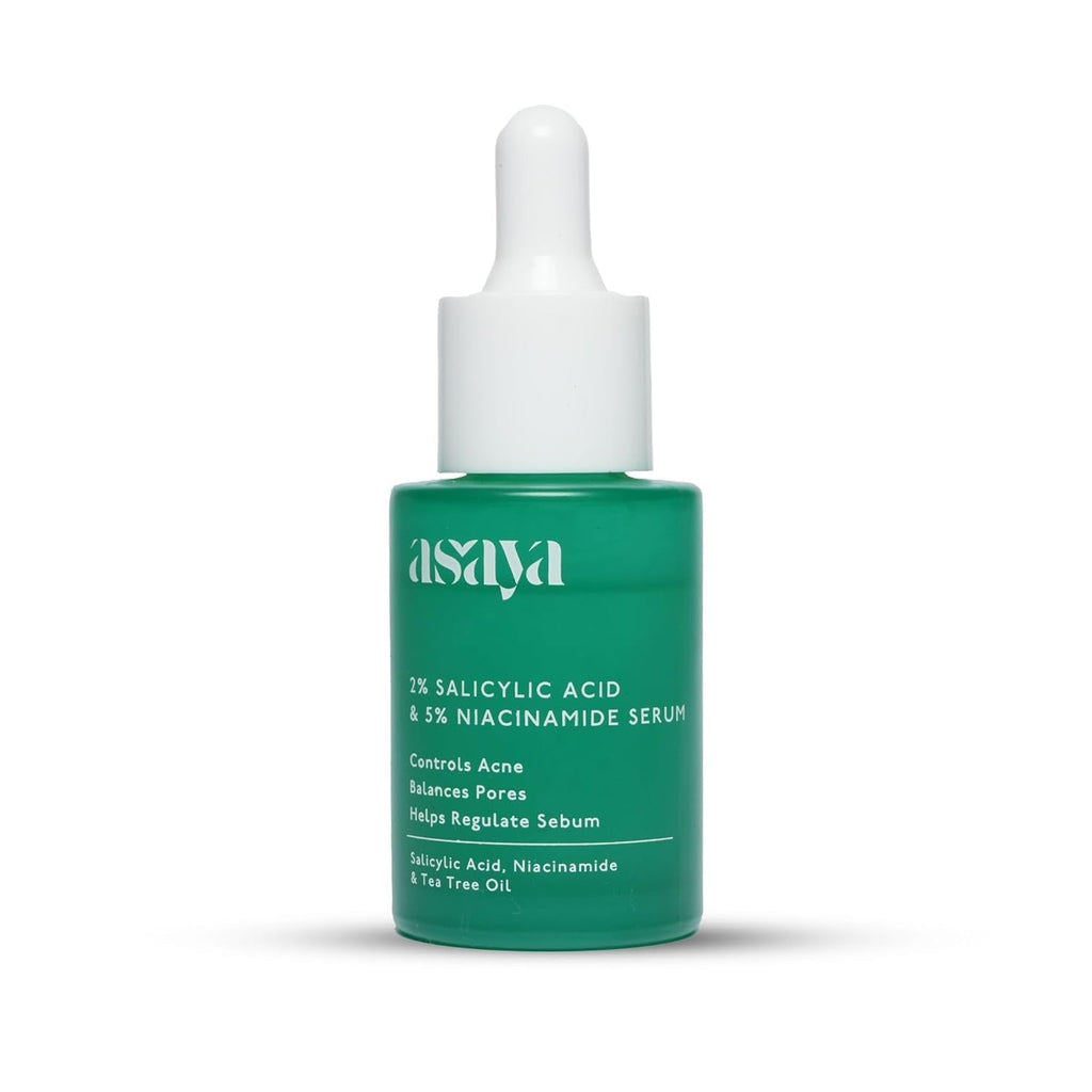 Asaya 2% Salicylic Acid Face Serum for Acne Control - 30 ml