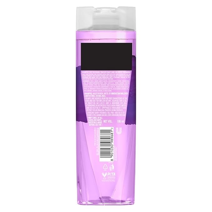 Sunsilk Argan Oil & Rosemary Frizz Smooth Oil Blends Shampoo - 195 ml