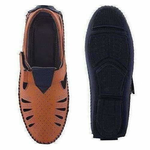 Men Stylish Formal Casual Ethnic Loafer Slip-On Sandal Shoe