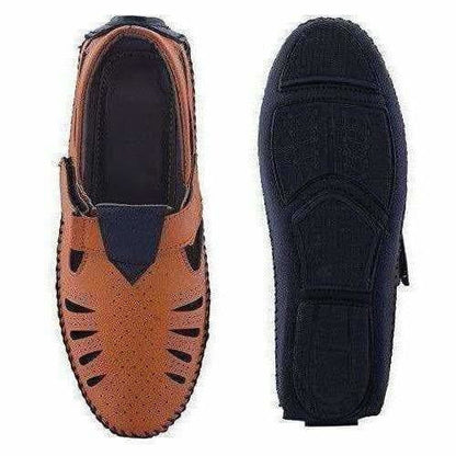 Men Stylish Formal Casual Ethnic Loafer Slip-On Sandal Shoe