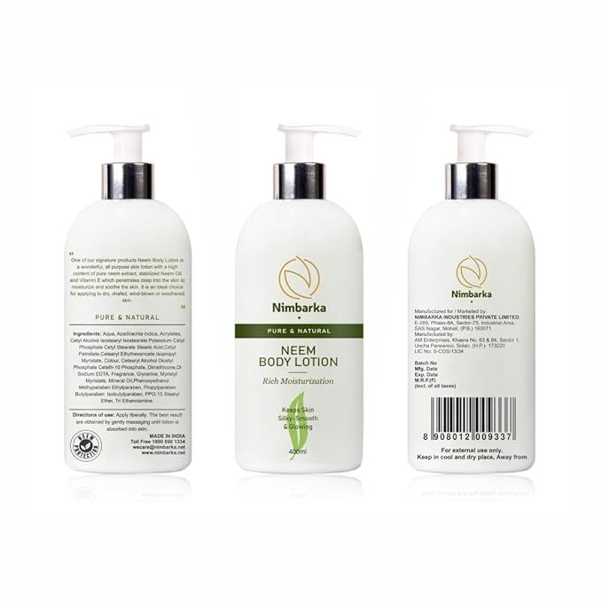Nimbarka Neem Body Lotion - 400 ml