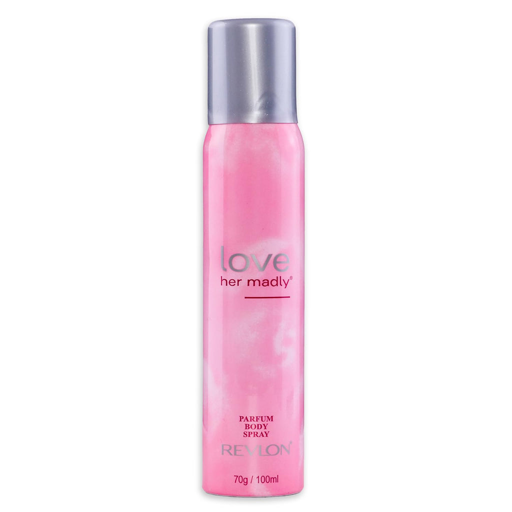 REVLON Rose Love Her Madly - Perfumed Body Spray for Women, 100 Ml