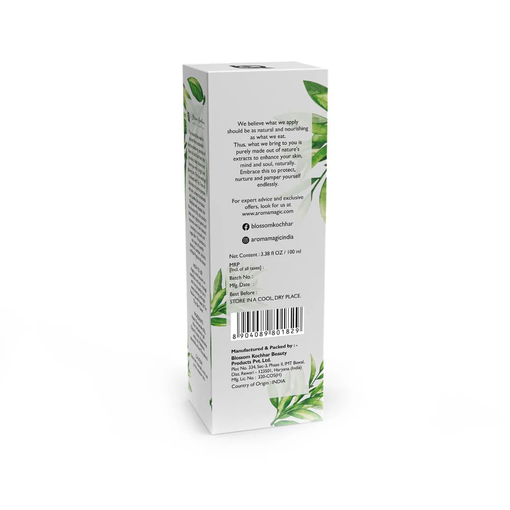 Aroma Magic Neem & Tea Tree Face Wash with 5% Niacinamide â€“ Cleanser with Anti-Acne & Antibacterial Formula with Neem & Tea Tree Oil for Oily, Pimple-Prone Skin, 100ml