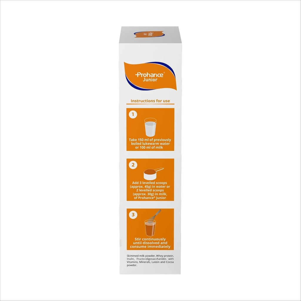 Prohance Toddler Junior 400G - All-Round Nutritional Formula for Growing Children (Chocolate) Powder