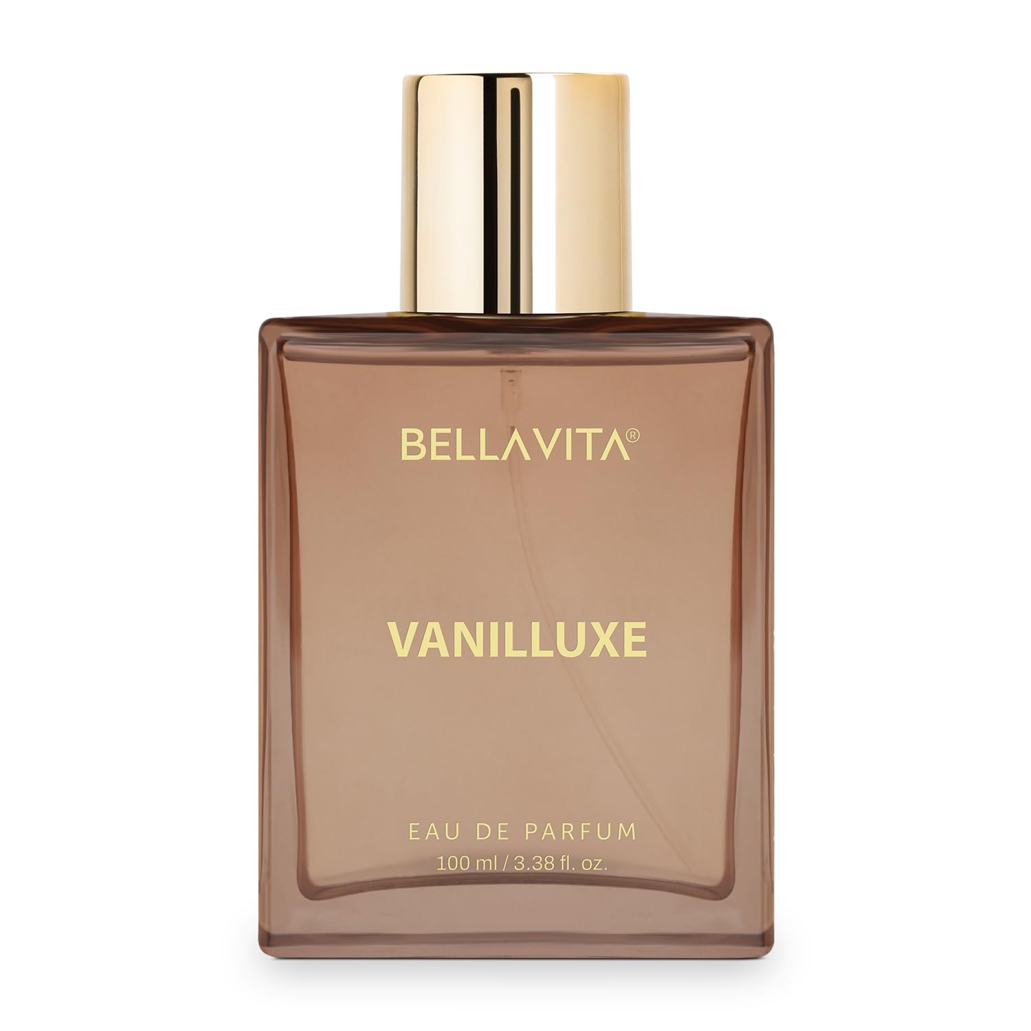 BELLAVITA Vanilluxe | Long Lasting | 100ml | Perfume for Man and Woman | Cedarwood, Jasmine & Musk | Musky, Floral Premium Unisex Fragrance for Men