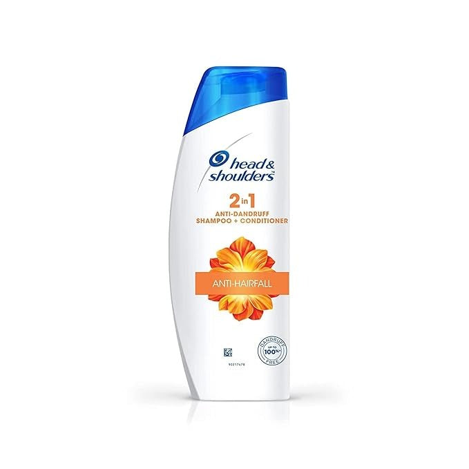 Head & Shoulders 2-in-1 Anti hairfall Anti Dandruff Shampoo + Conditioner - 340 ml