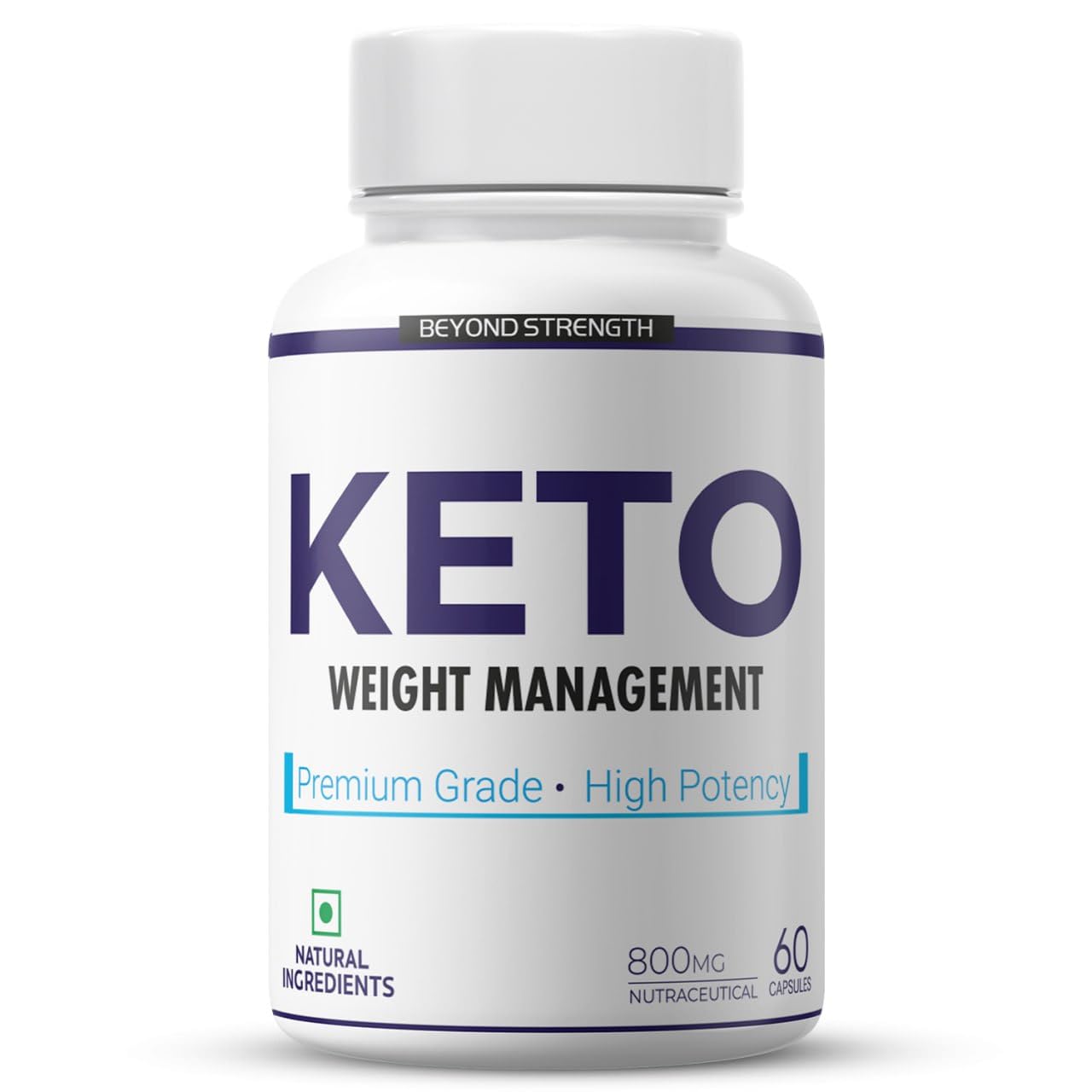 Herbal Max Keto Advanced Weight Management â€“ 800mg | 60 Capsules | With Green Tea, Garcinia Cambogia & Green Coffee Extract | Supports Fat Burn & Metabolism | For Men & Women