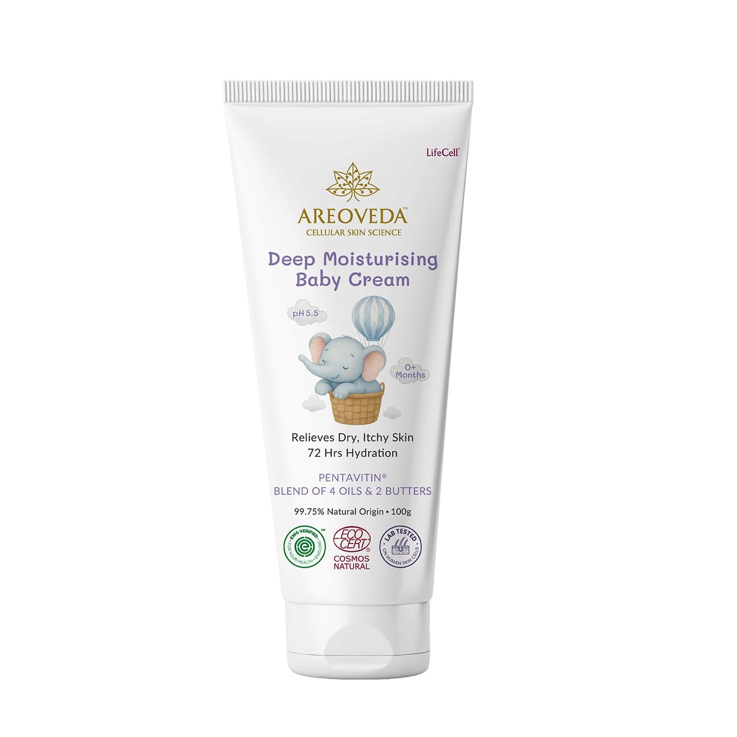 AreoVeda Deep Moisturising Baby Cream