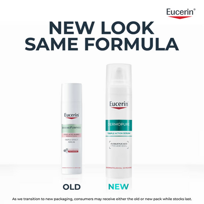 Eucerin Dermopurifyer Toner Cleansing Gel & Serum Combo
