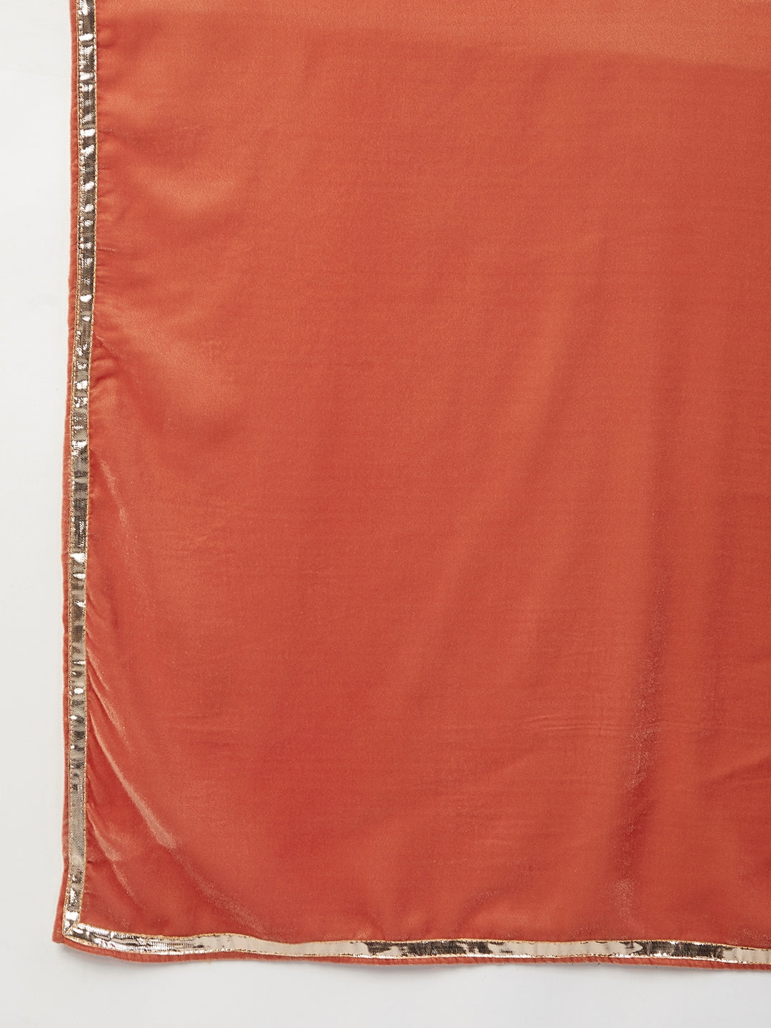 InWeave Rust Solid Velvet Shawl