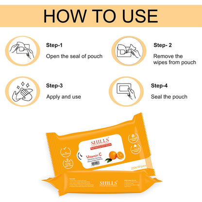 Shills Professional Refreshing Wet Wipes - Lime Fresh