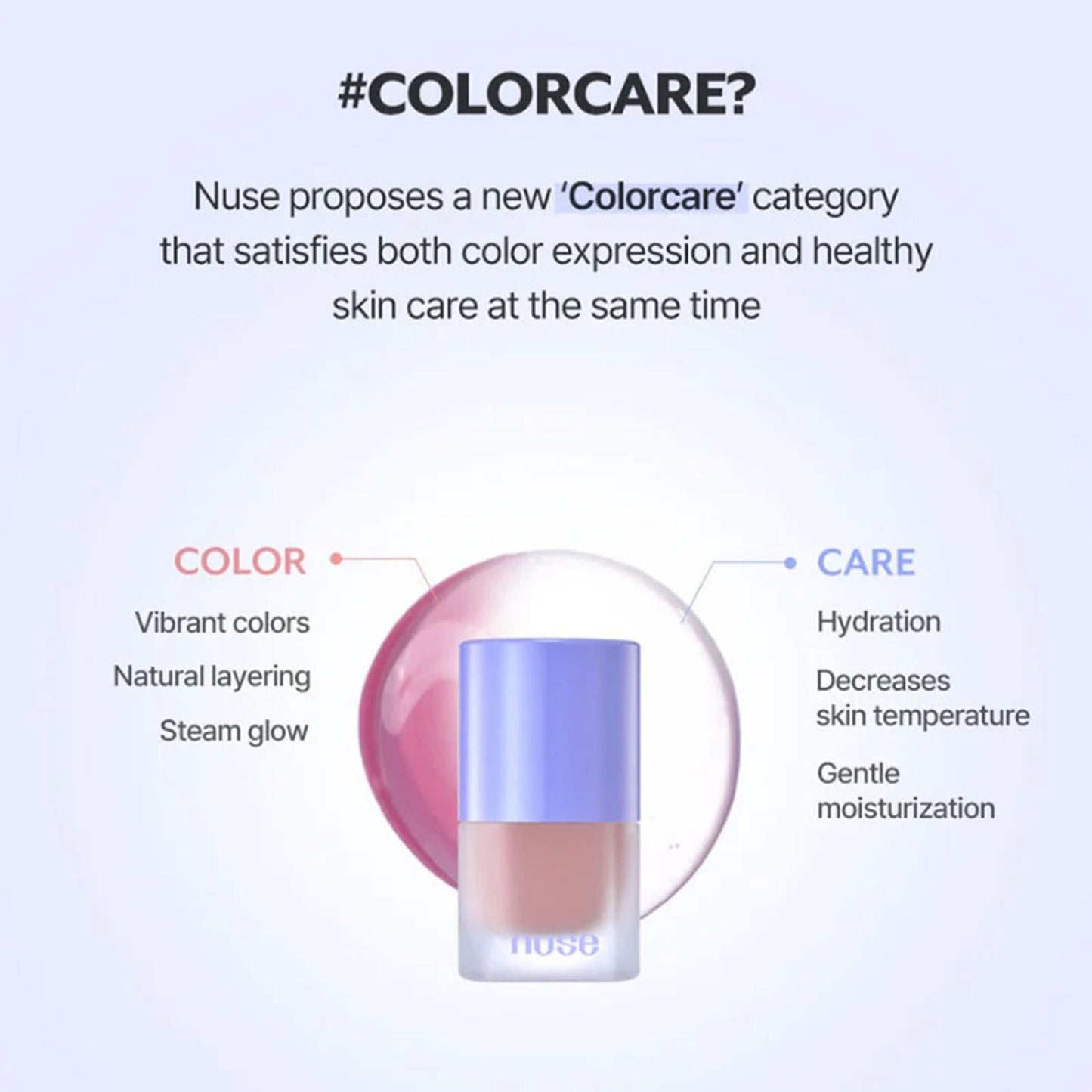 NUSE Liquid Care Cheek - Plum Pot