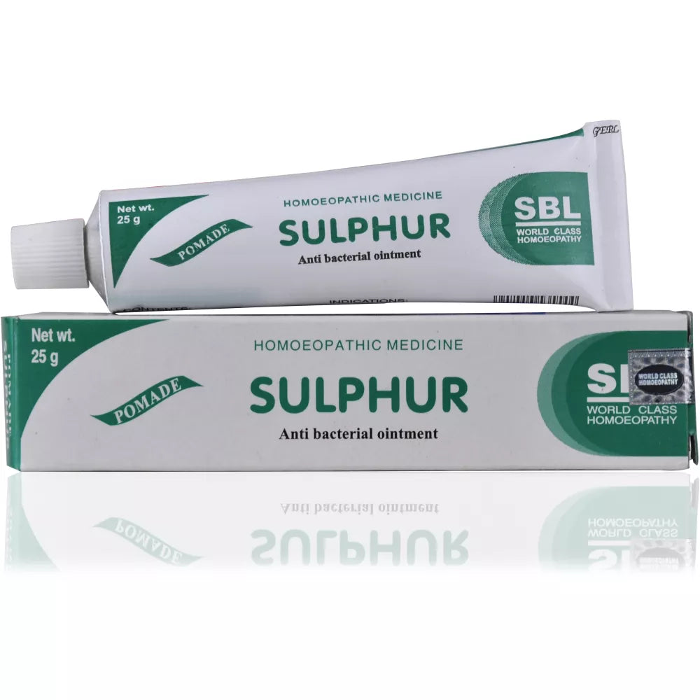 SBL Homeopathy Sulphur Ointment - 25 gms