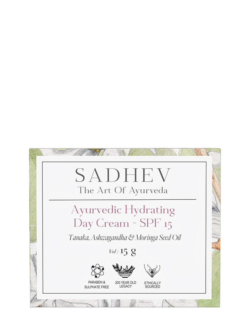 Sadhev Ayurvedic Hydrating Day Cream SPF 15