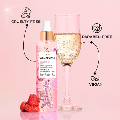 Wanderlust Fragrance Mist For Her - Dreaming-Of-Paris