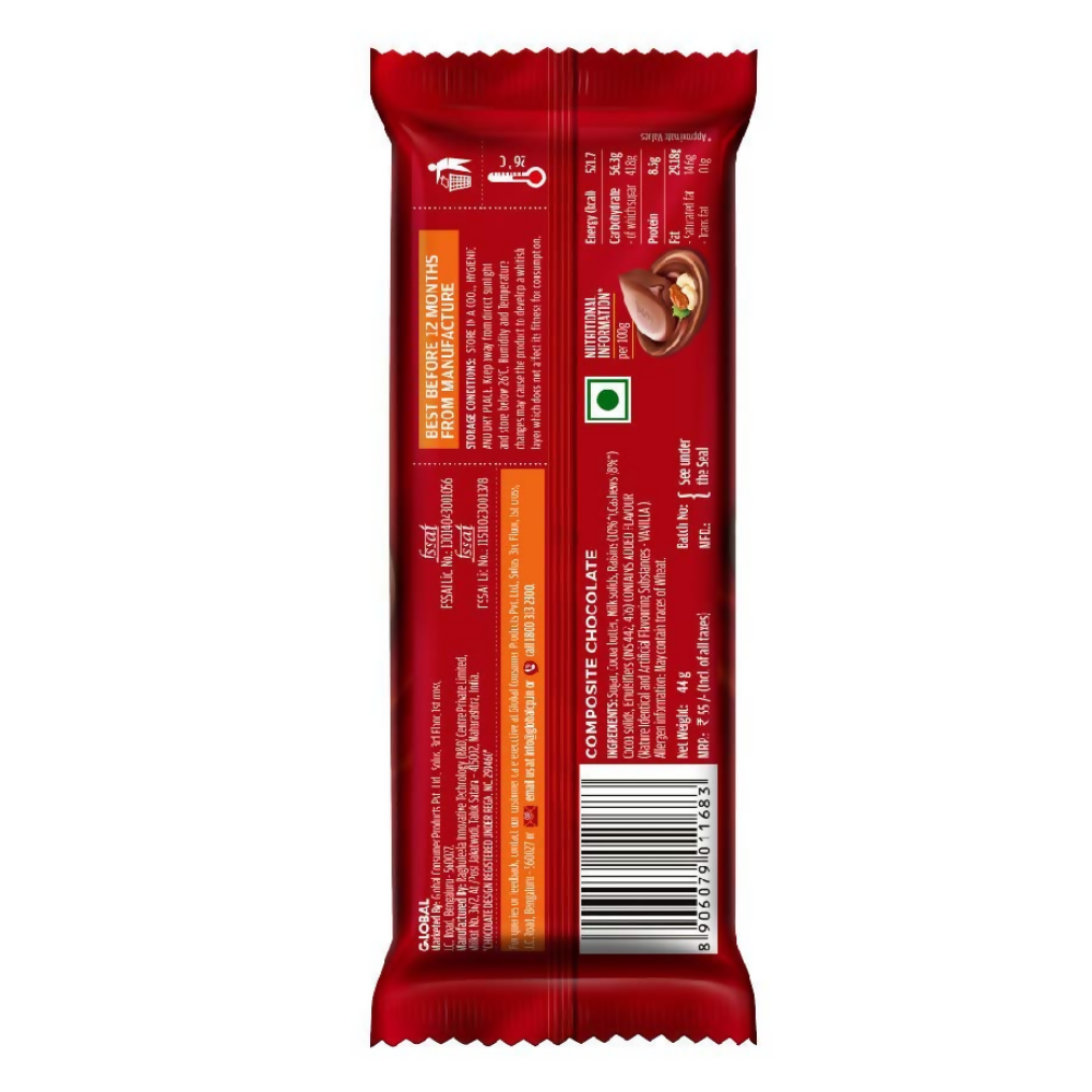 LuvIt. Luscious Fruit & Nut Chocolate Bars