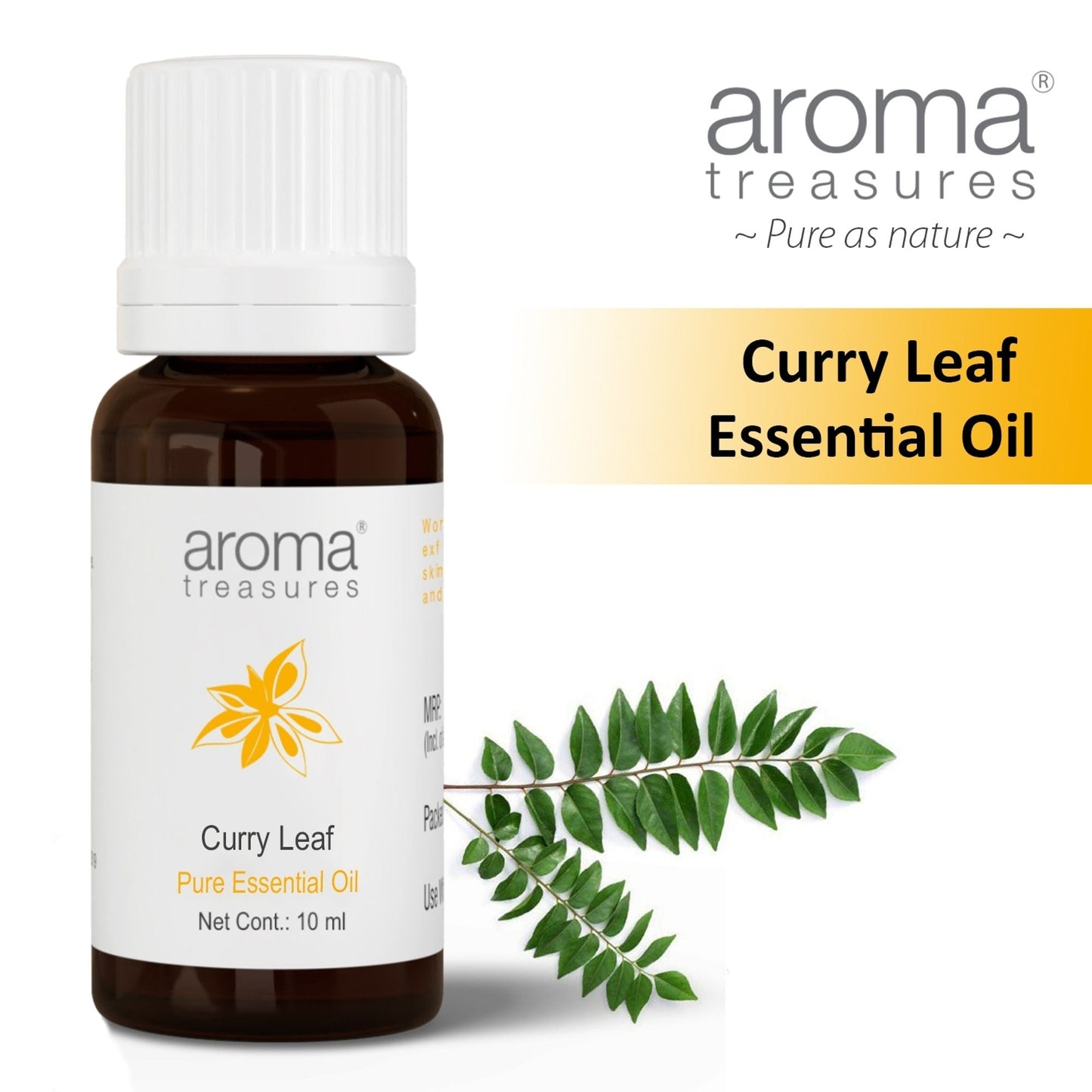 Aroma Treasures Curry Leaf Pure Essential Oil