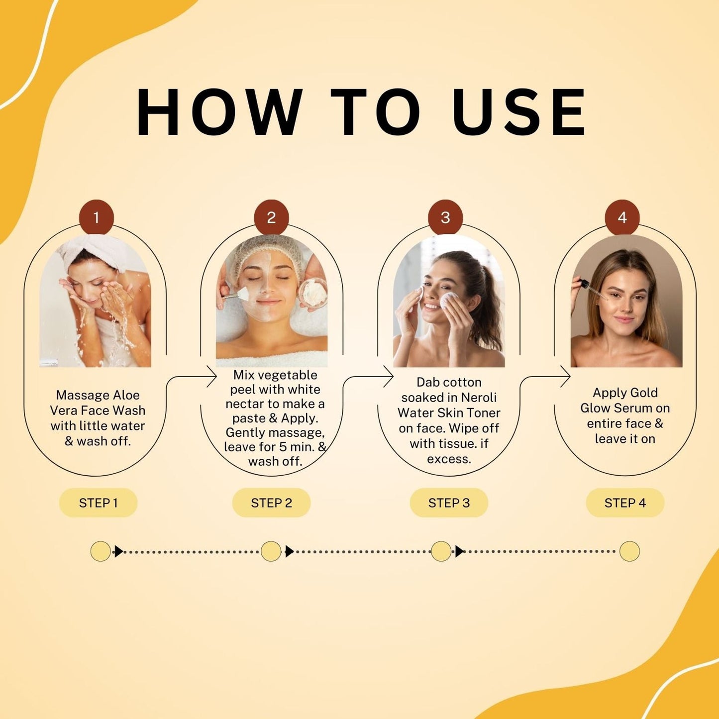 Aroma Treasure Royal Gold Facial Kit For Dry Skin - Single Time