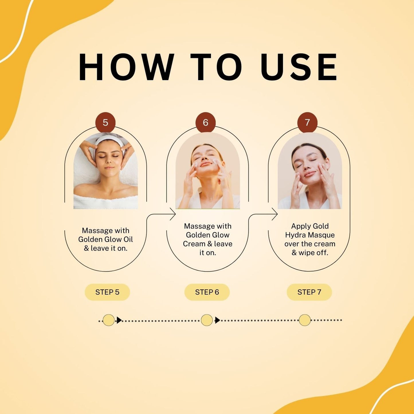 Aroma Treasure Royal Gold Facial Kit For Dry Skin - Single Time