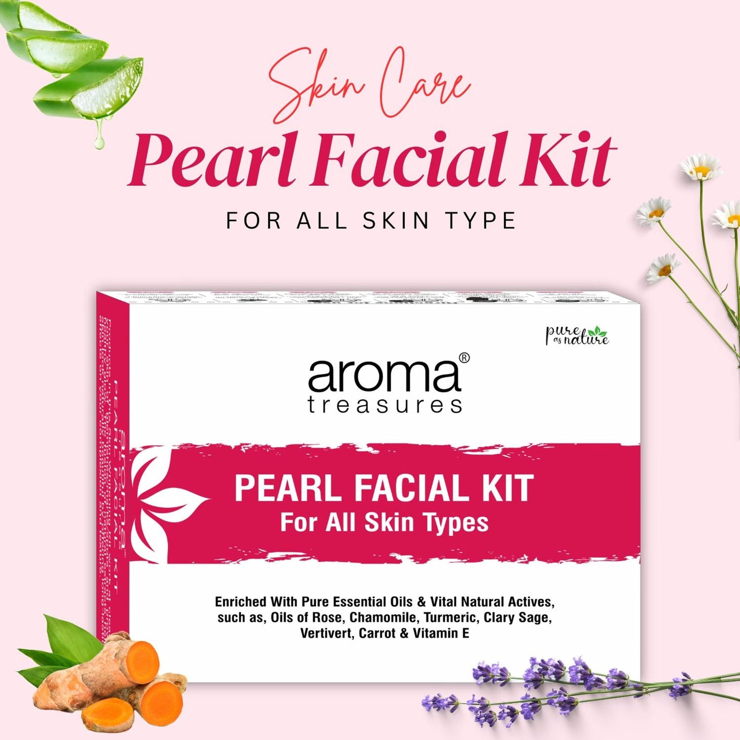 Aroma Treasures Pearl Facial Kit