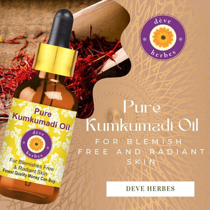 Deve Herbes Pure Kumkumadi Oil - 30 ml