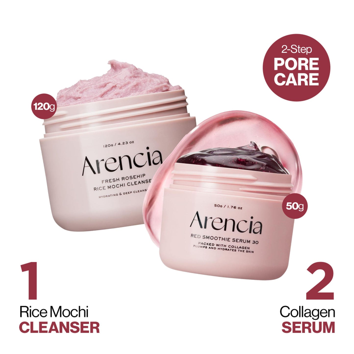 Arencia Collagen Pore Tightening Duo For Youthful Skin