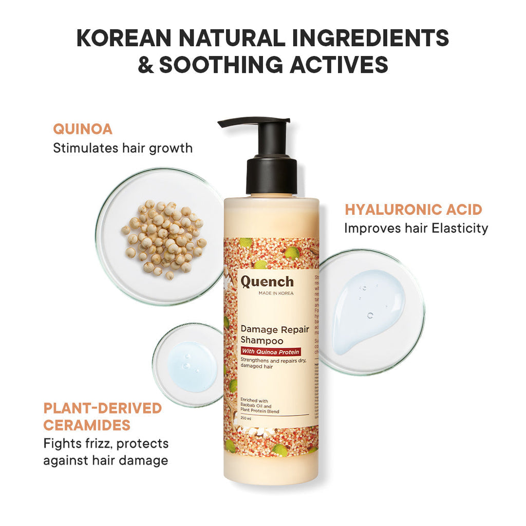 Quench Damage Repair Shampoo - 250 ml