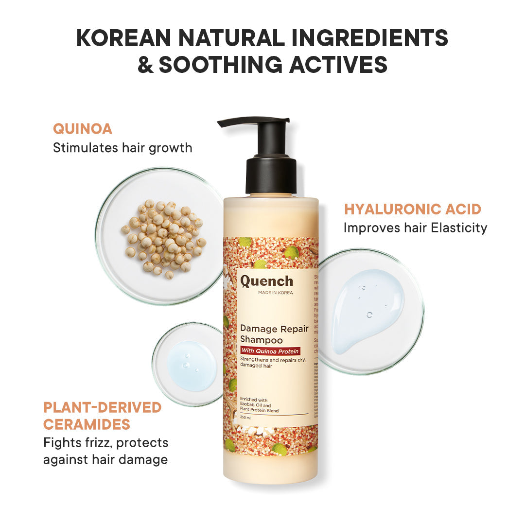Quench Damage Repair Shampoo - 250 ml