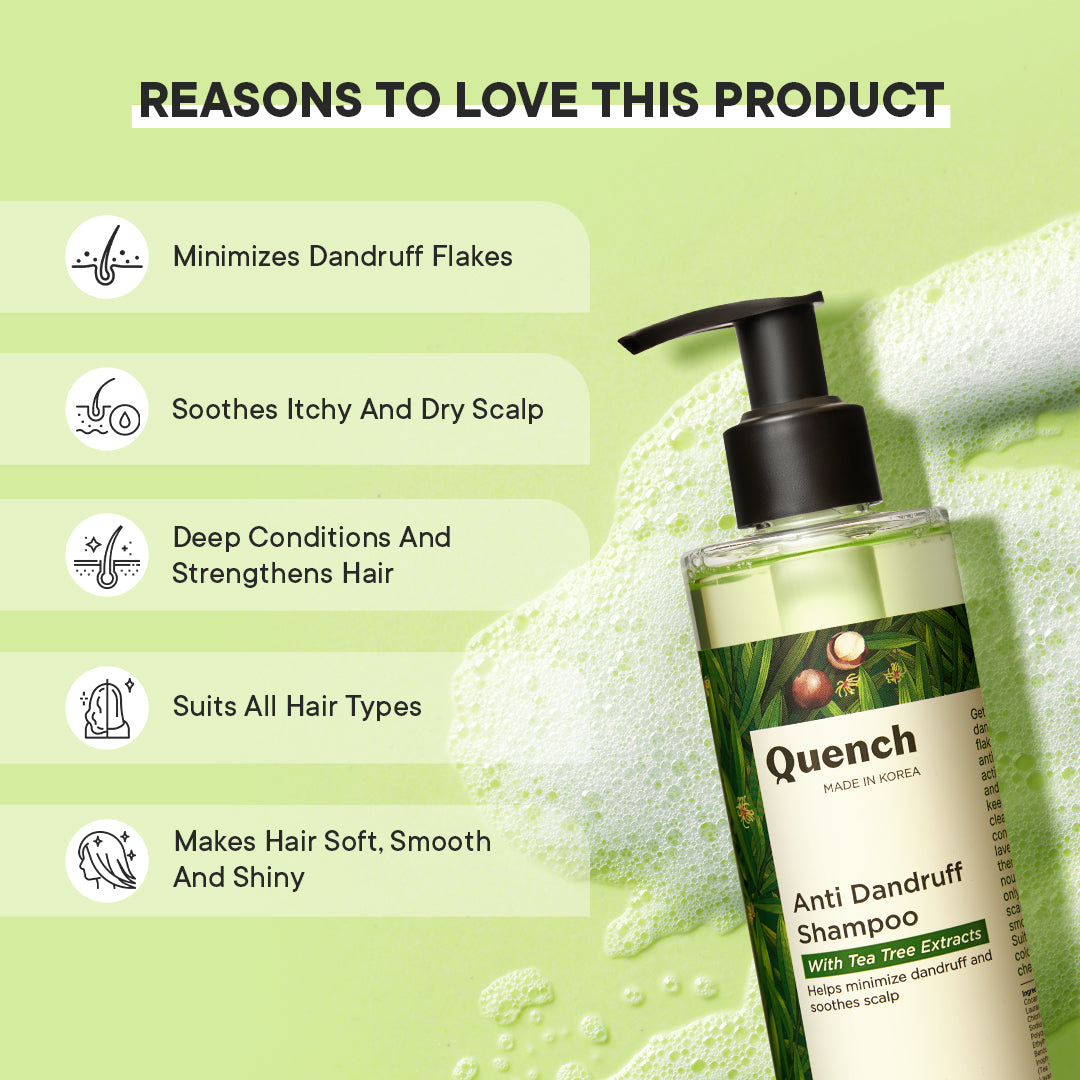 Quench Anti Dandruff Shampoo - 250 ml