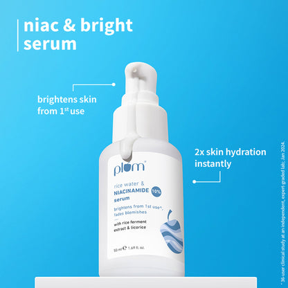 Plum Green Tea Face Wash, Serum And Moisturizer Trio With SPF 50 PA+++ For Acne Prone & Oily Skin