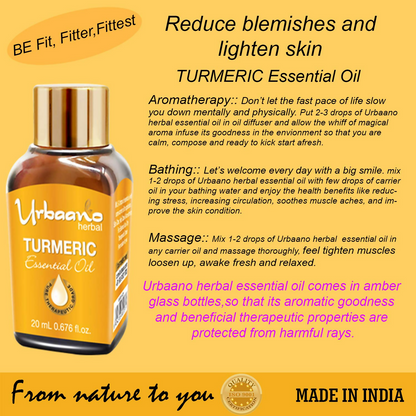 Urbaano Herbal Turmeric Essential Oil