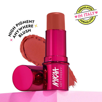 Nykaa Cosmetics Get Cheeky Blush Stick - Rosy Rush