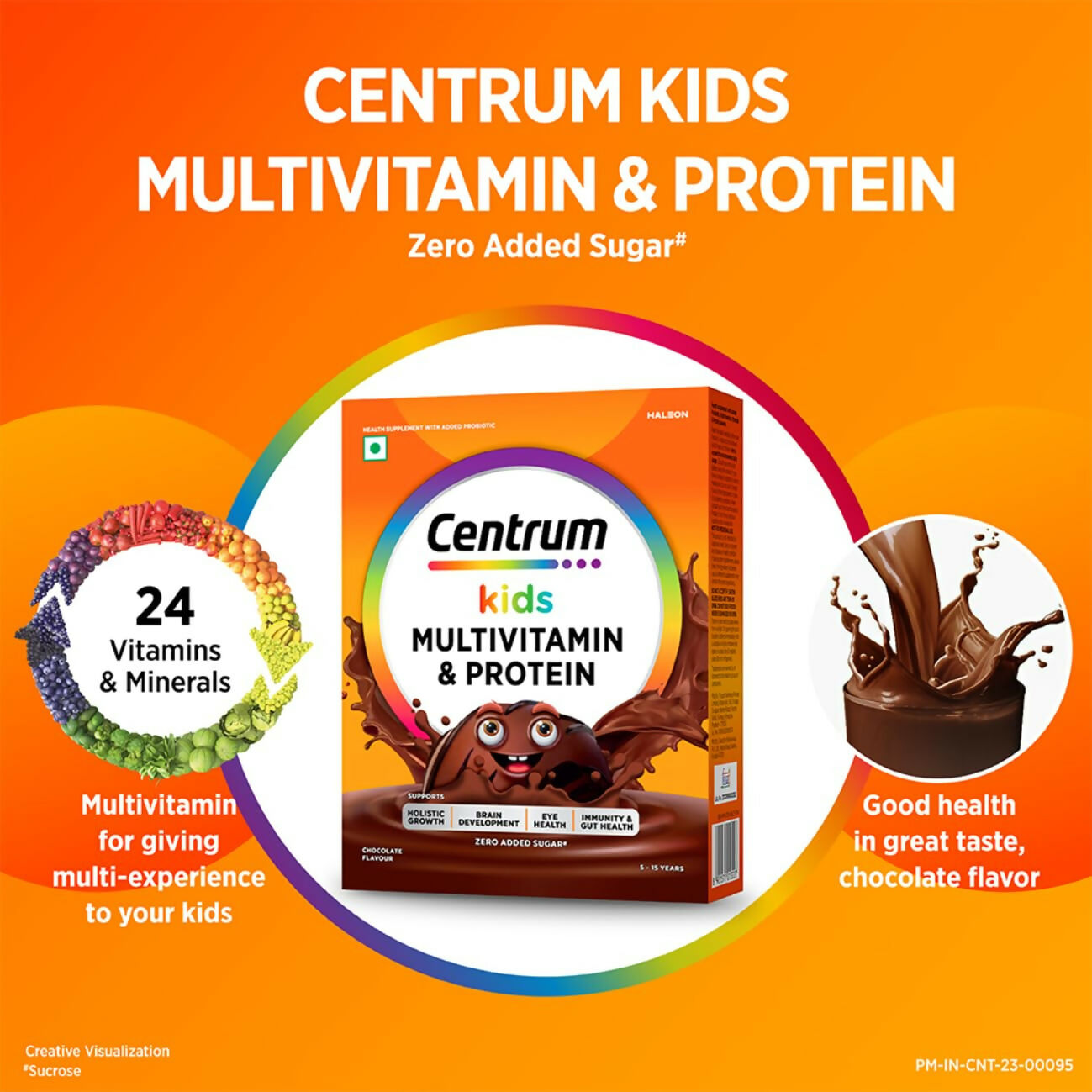 Centrum Kids Multivitamin & Protein Health Drink - Chocolate Flavor
