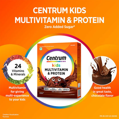 Centrum Kids Multivitamin & Protein Health Drink - Chocolate Flavor