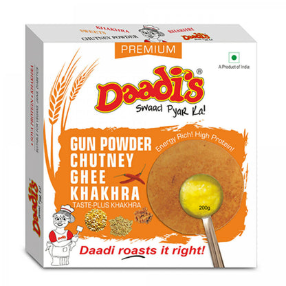 Daadi's Gun Powder Chutney Ghee Khakhra