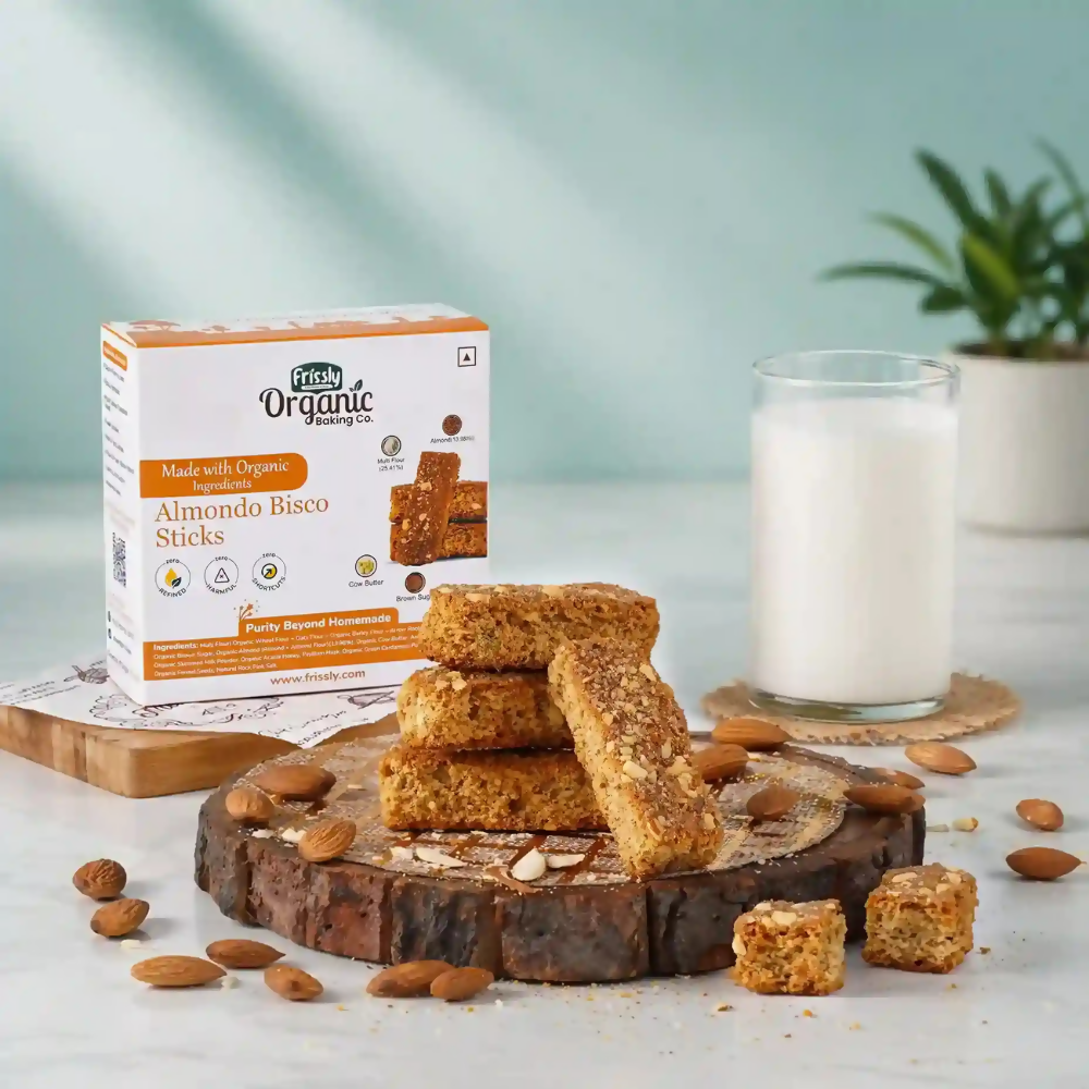 Frissly Organics Almondo Bisco Sticks