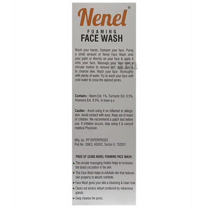 Elzac Nenel Fomaing Face Wash