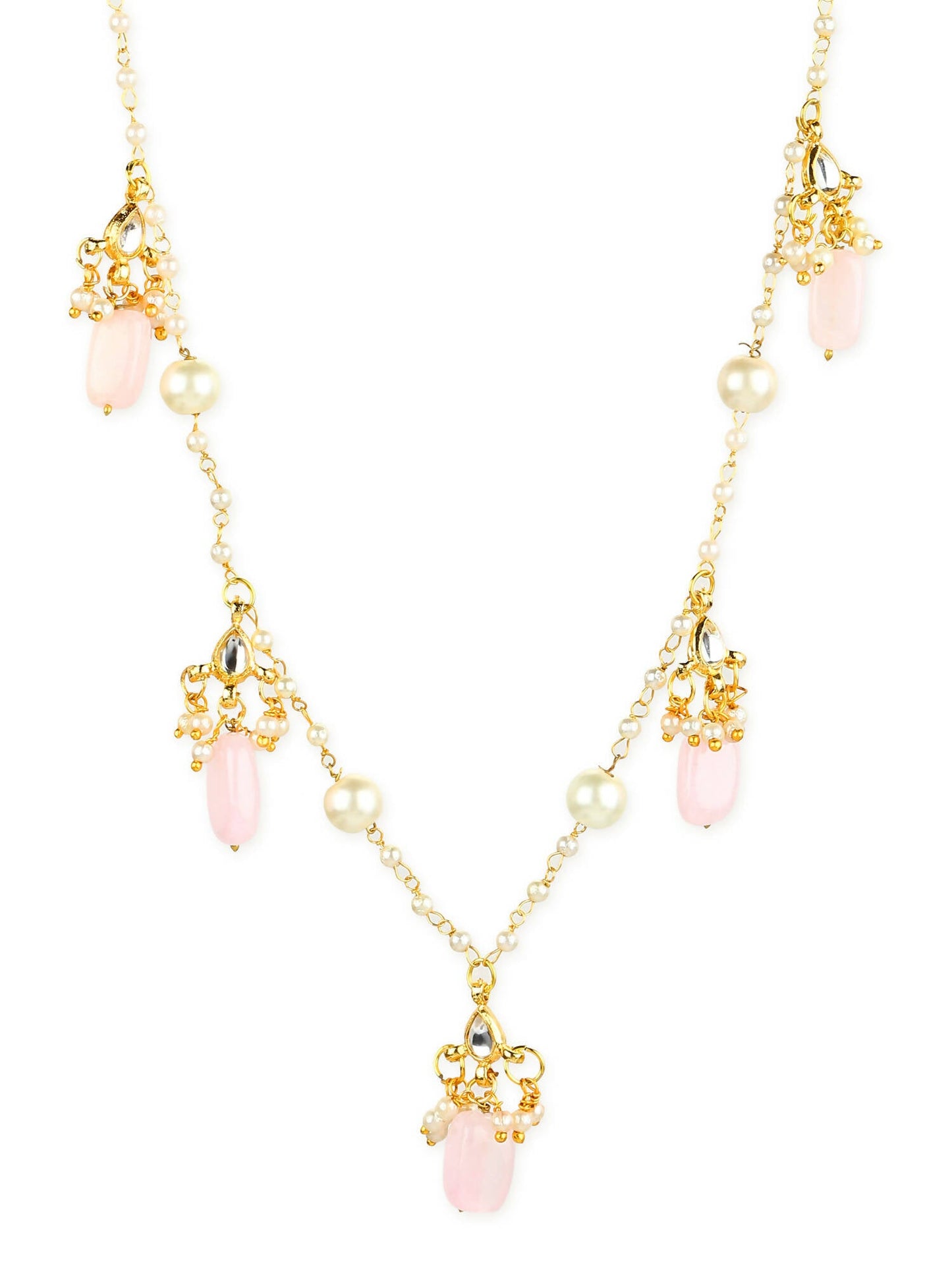 Women's Gold-Polished Chain - Ruby Raang