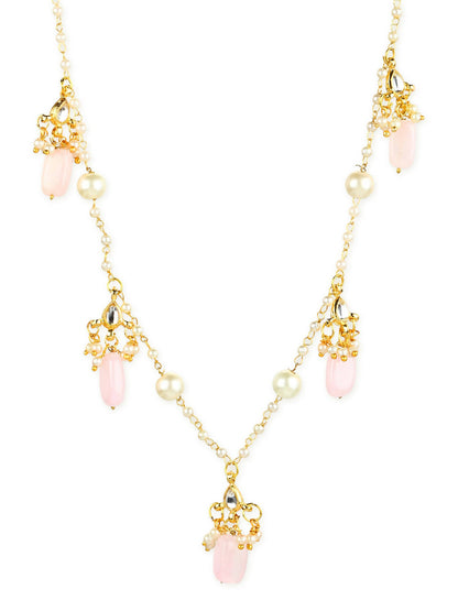 Women's Gold-Polished Chain - Ruby Raang