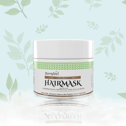 Bornfeel Protein Hair Mask Enriched With Lipoproteins From Oats Wheat & Almond