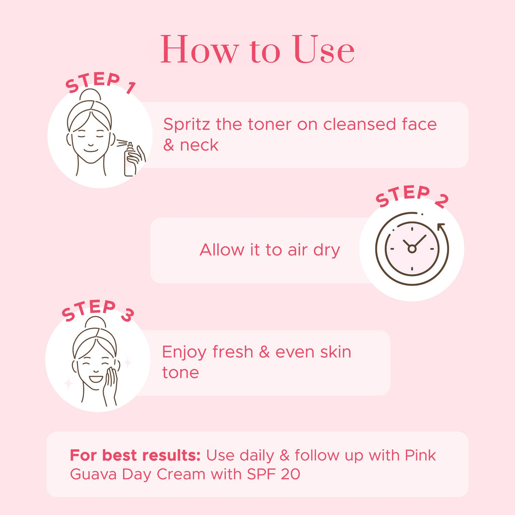 Puresense Pink Guava Face Toner - 100 ml
