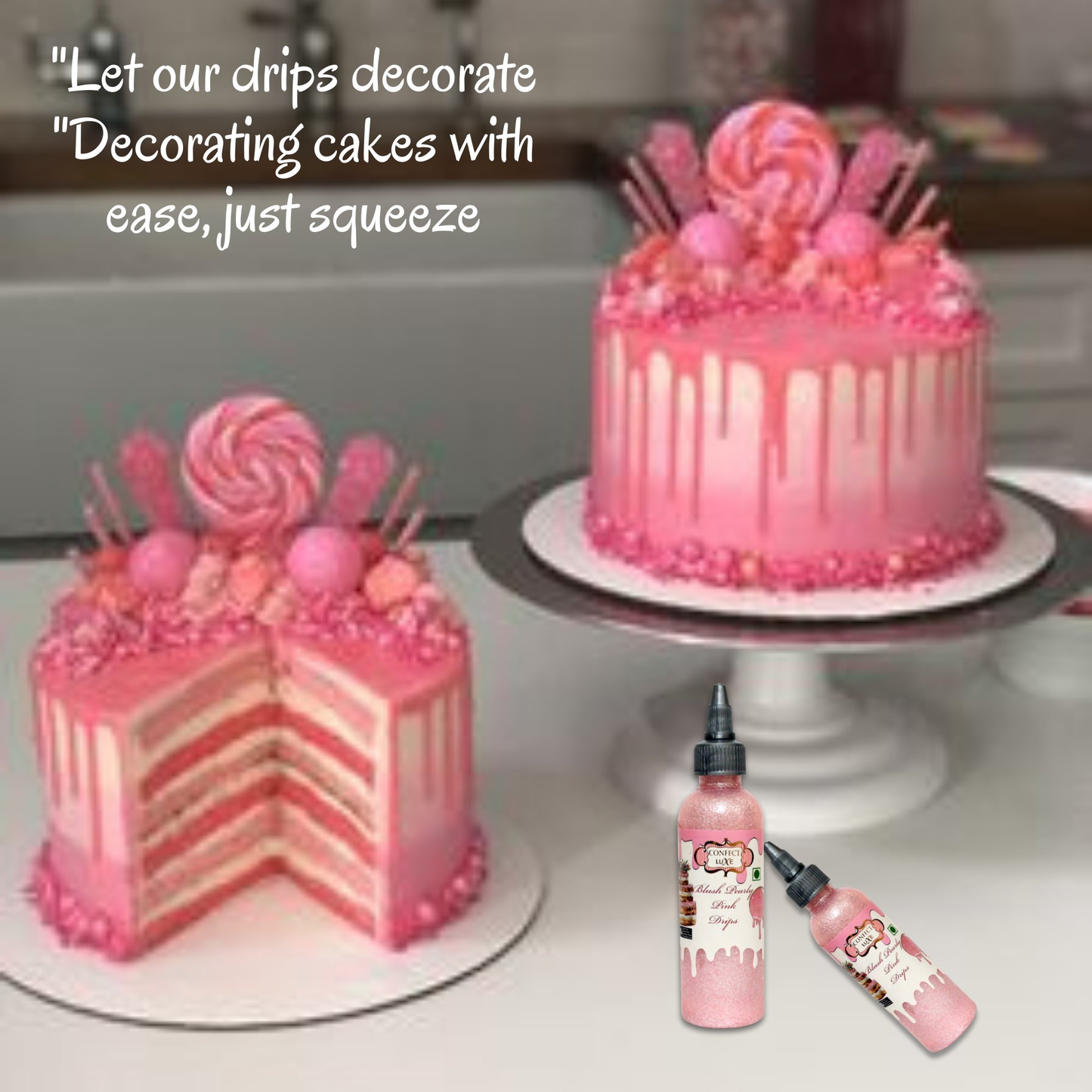Confect Blush Pearly Pink | Edible Drips
