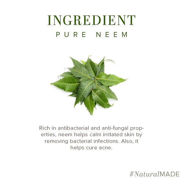Khadi Natural Pure Neem Soap, 125g (Pack of 3)