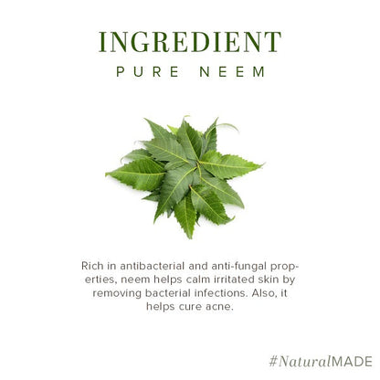 Khadi Natural Pure Neem Soap, 125g (Pack of 3)