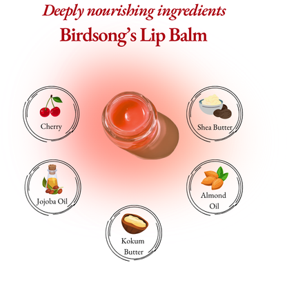 Birdsong Lip Balm - Himalayan Cherry & Plum