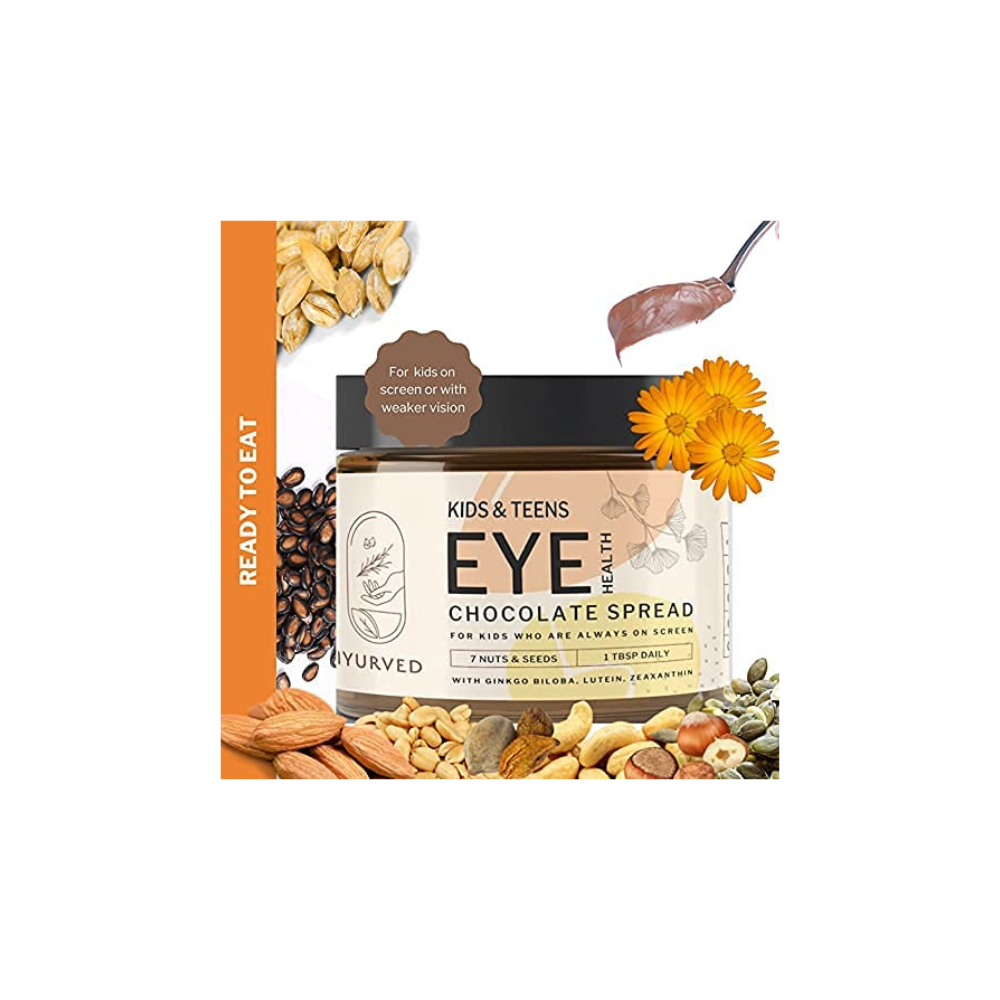 Iyurved Kids and Teens Eye Health Chocolate Spread - 340 gms
