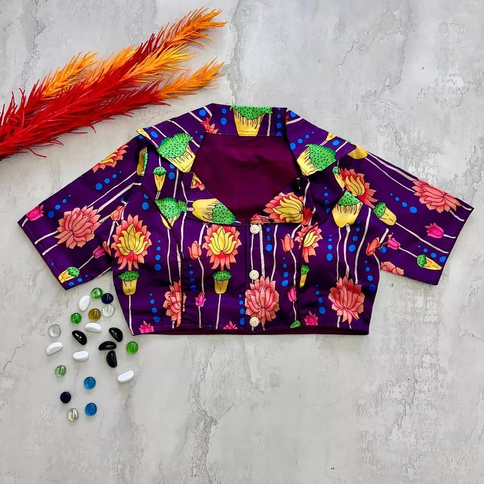 Chilly Silk Blouse