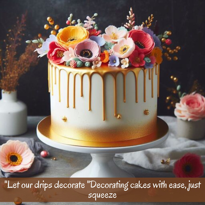 Confect English Gold | Edible Drips